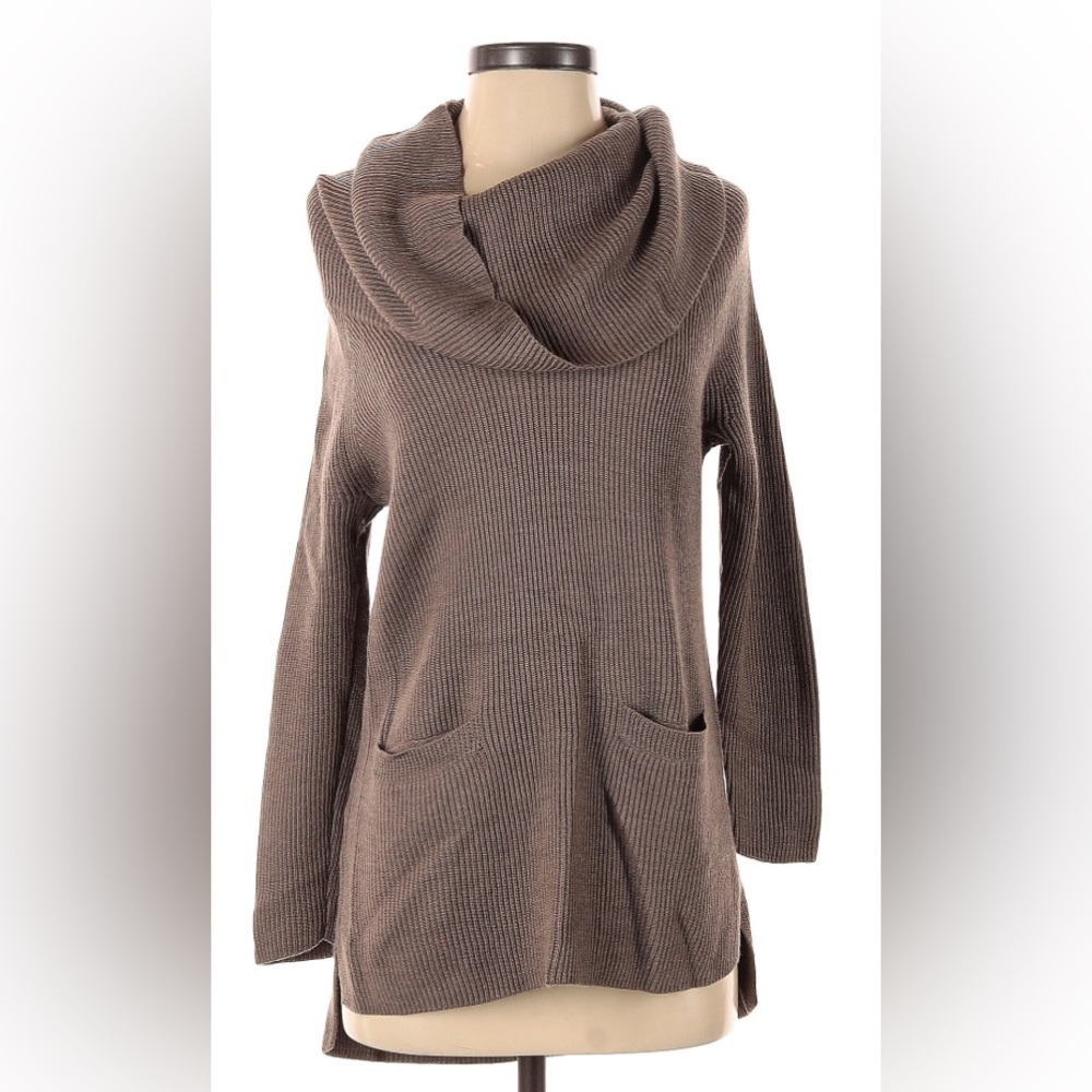 Ann Taylor (S) extra fine merino wool, cowl neck sweater.